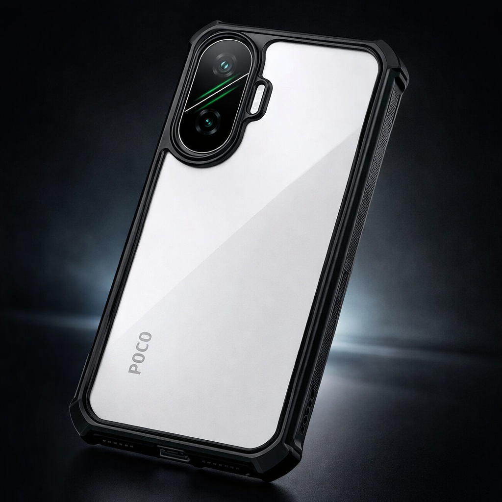 Capinha Anti-Impacto Reforçada para POCO F7 – Proteção Premium com Cantos Blindados