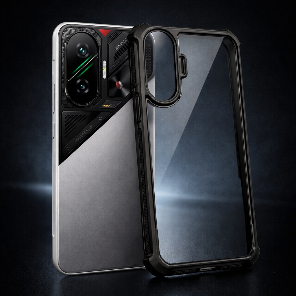 Capinha Anti-Impacto Reforçada para POCO F7 – Proteção Premium com Cantos Blindados