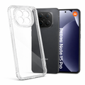 Capinha Transparente Anti-Impacto TPU + PC para Redmi Note 15 / 15 Pro / 15 Pro Plus