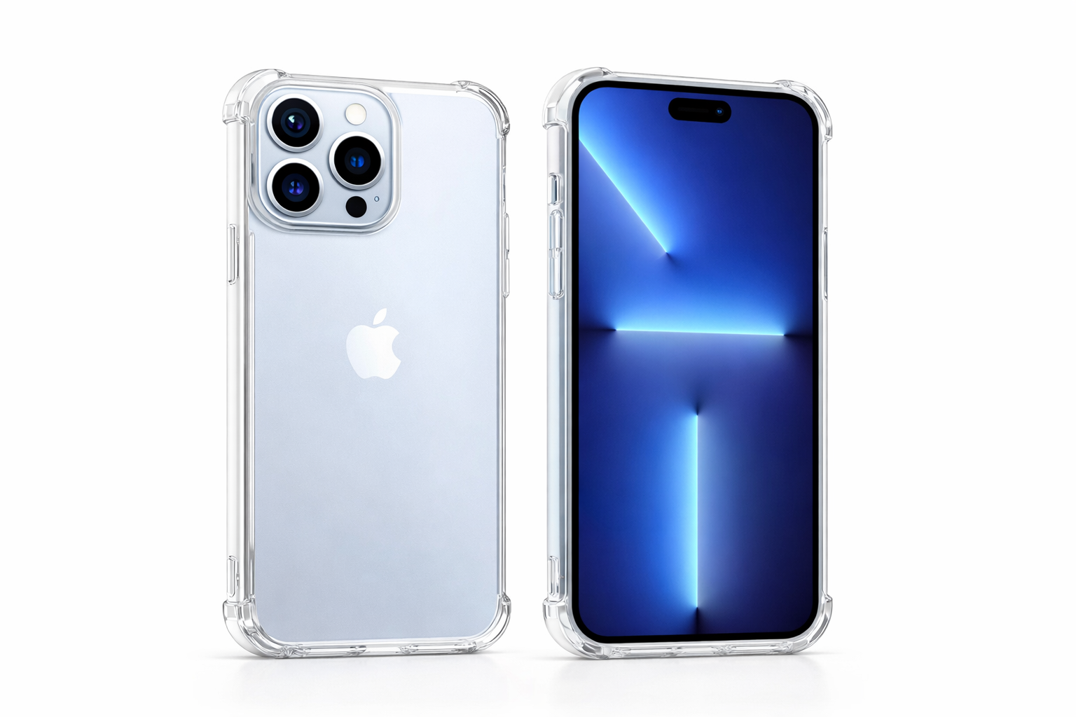 Capa Anti-Impacto Transparente Premium | Proteção Máxima para iPhone